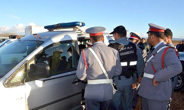 حصيلة الحملة التمشيطية للدرك الملكي في جرسيف